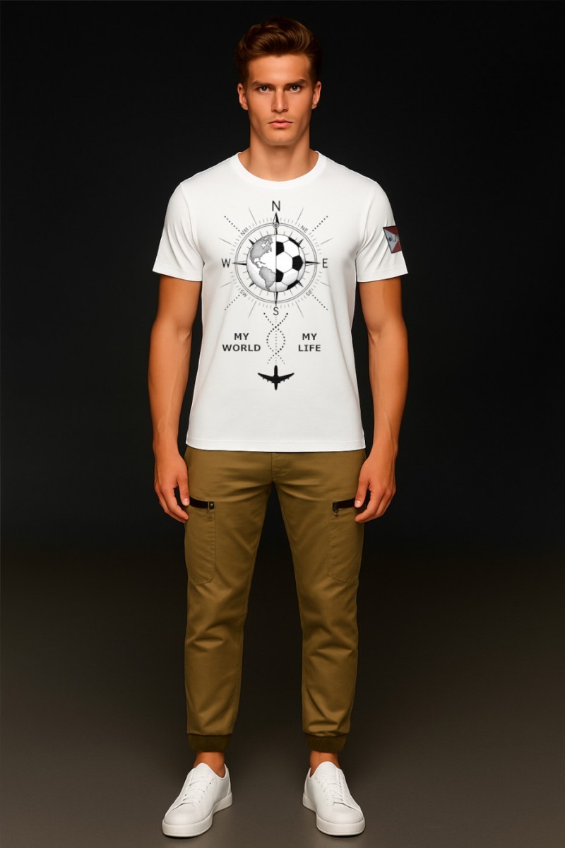  Camiseta La Sal en blanco edición limitada, con estilo urbano y diseño actual para looks con carácter. 