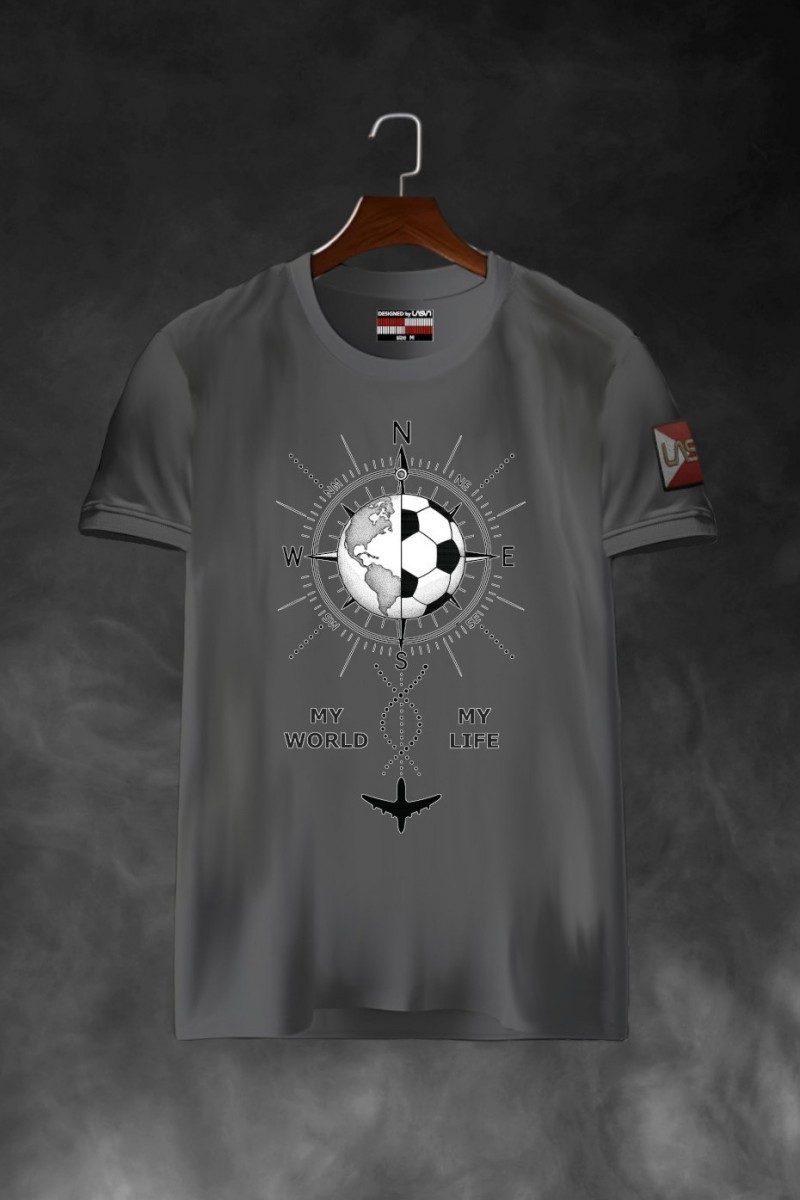 Camiseta La Sal en gris edición limitada, con estilo urbano y diseño actual para looks con carácter. 