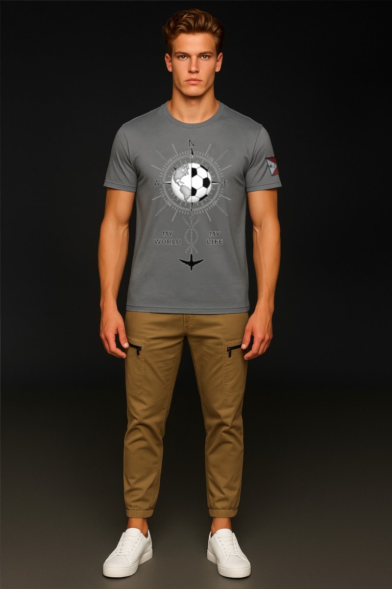  Camiseta La Sal en gris edición limitada, con estilo urbano y diseño actual para looks con carácter.  2