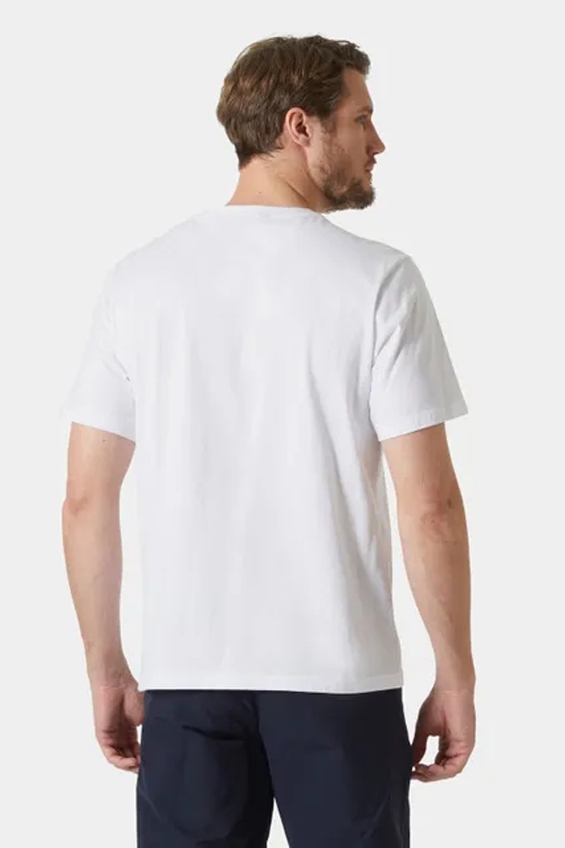  Camiseta Helly Hansen con logo, cómoda y versátil, perfecta para looks casuales en el día a día. 