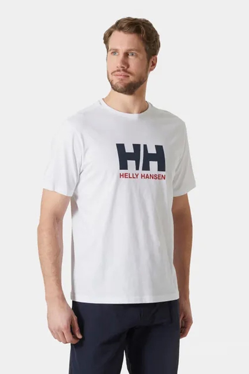  Camiseta Helly Hansen con logo, cómoda y versátil, perfecta para looks casuales en el día a día. 