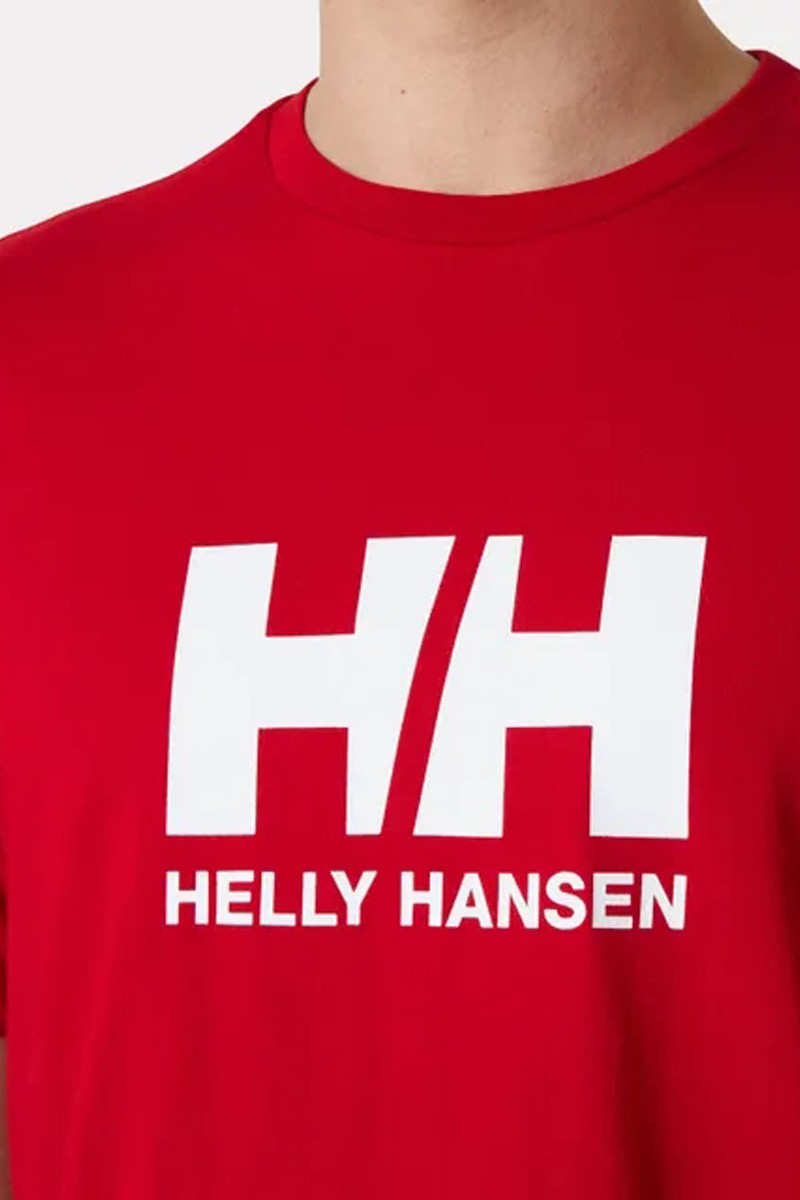  Camiseta Helly Hansen con logo, cómoda y versátil, perfecta para looks casuales en el día a día. 