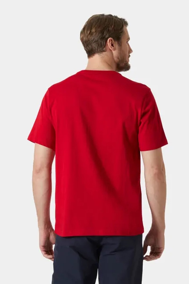  Camiseta Helly Hansen con logo, cómoda y versátil, perfecta para looks casuales en el día a día. 