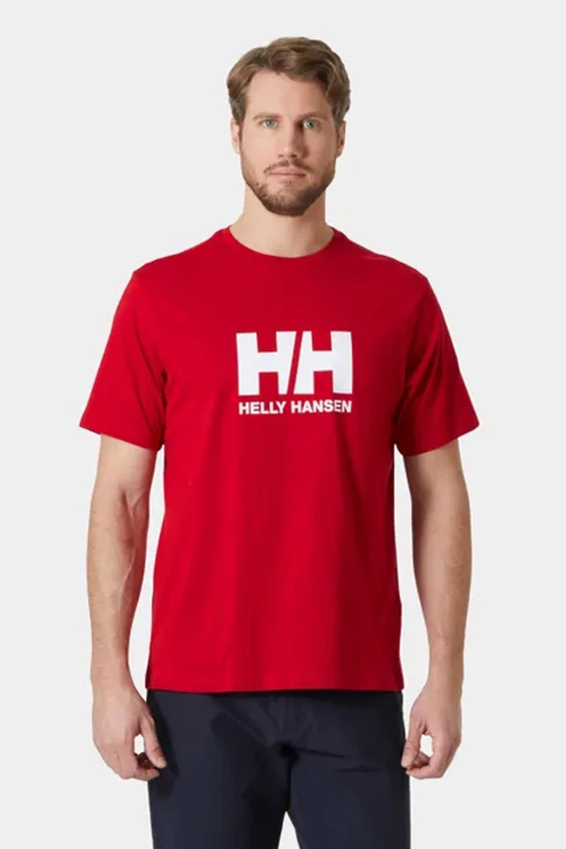  Camiseta Helly Hansen con logo, cómoda y versátil, perfecta para looks casuales en el día a día. 