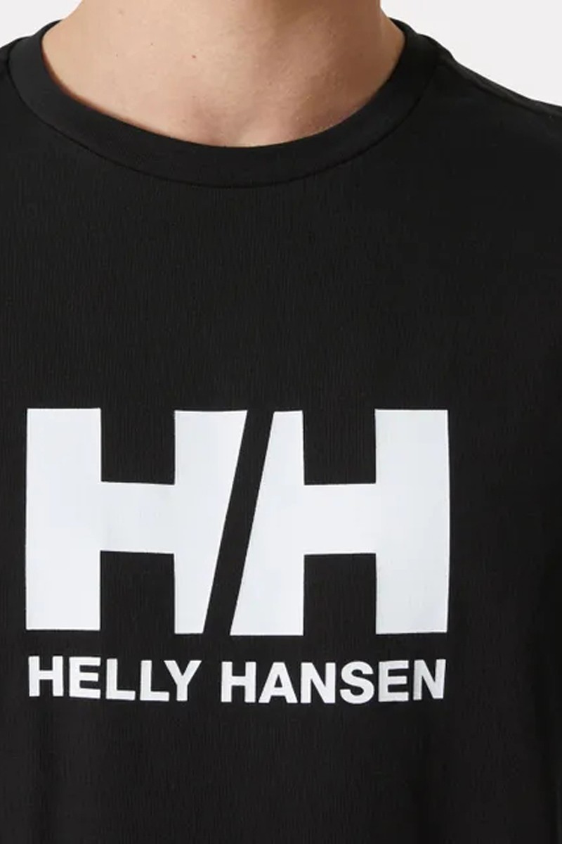  Camiseta Helly Hansen con logo, cómoda y versátil, perfecta para looks casuales en el día a día. 