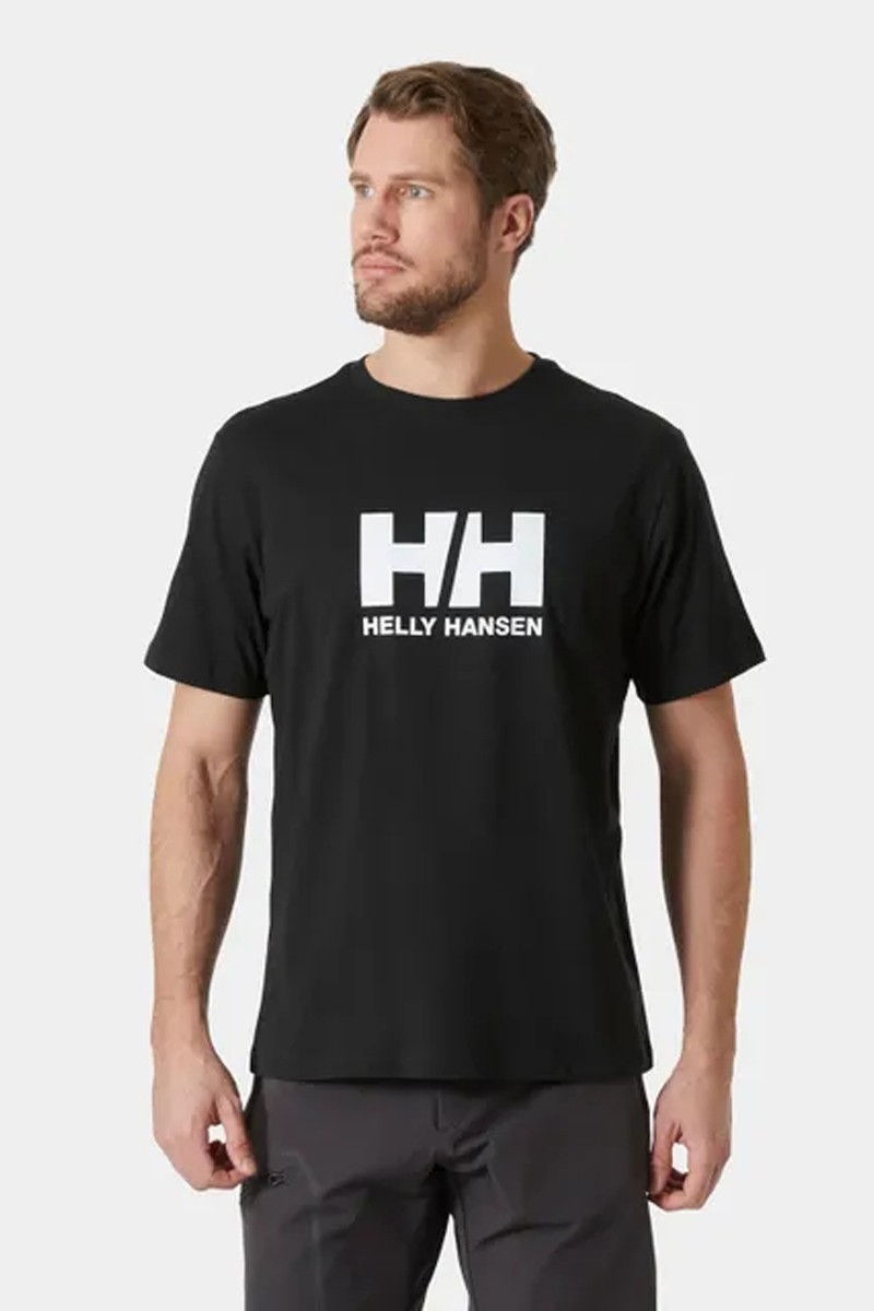  Camiseta Helly Hansen con logo, cómoda y versátil, perfecta para looks casuales en el día a día. 