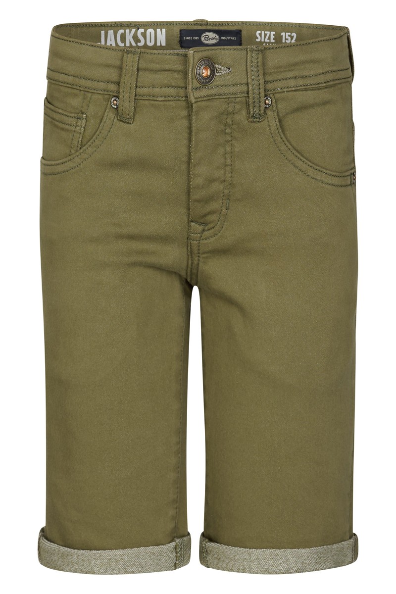  Pantalón corto Petrol cómodo y versátil, perfecto para looks de verano con estilo relajado.  2
