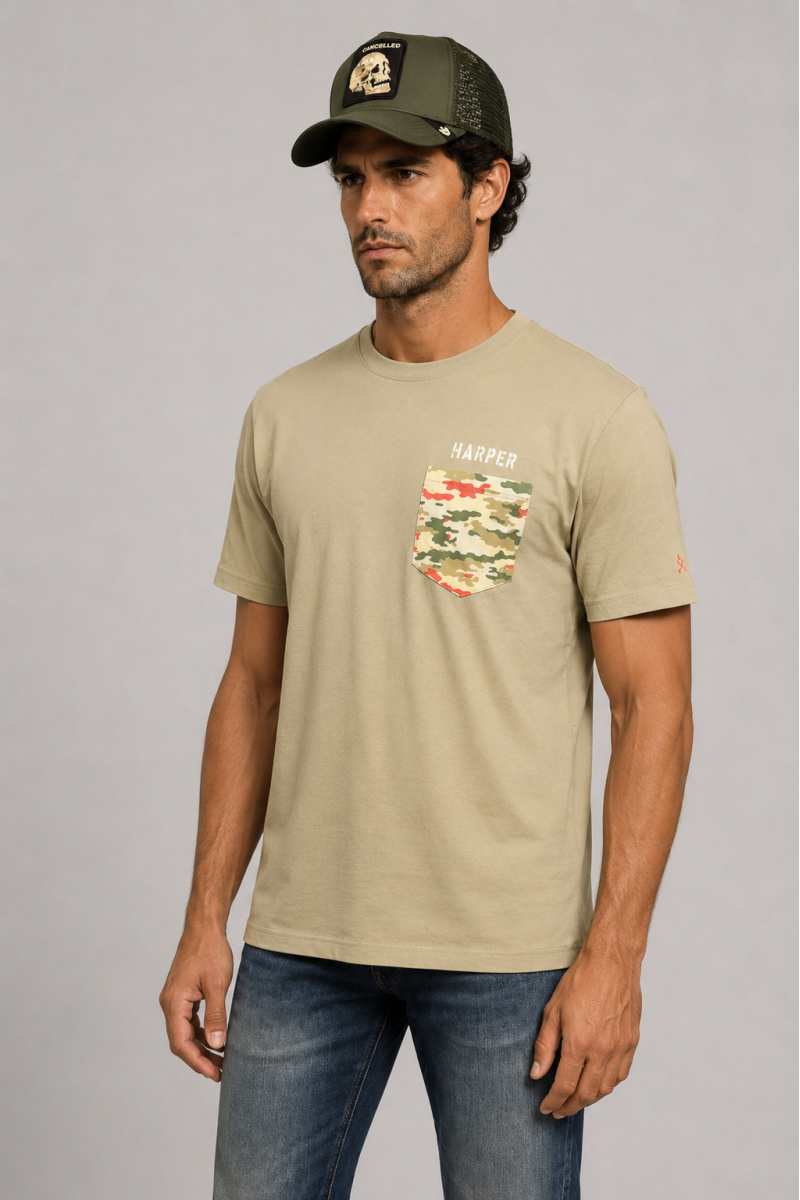  Camiseta Harper and Neyer cómoda y versátil, perfecta para looks urbanos con estilo actual.  2