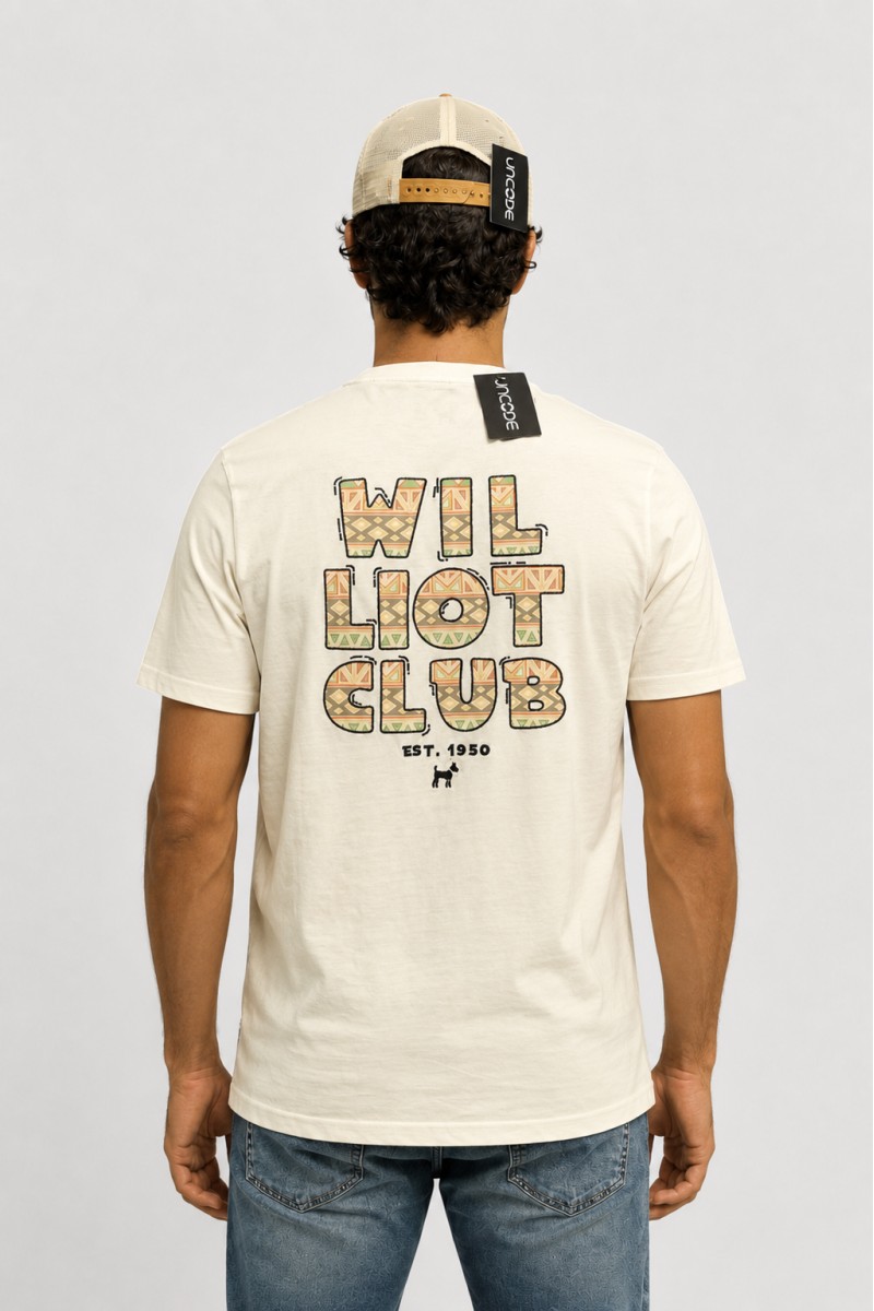  Camiseta Williot cómoda y versátil, perfecta para looks urbanos con estilo actual y relajado. 