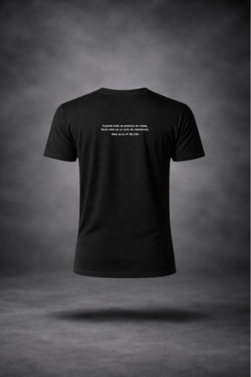  Camiseta La Sal Regular Fit en algodón 100% de 180gr, diseñada en España y fabricada en la Península. Edición limitada numerada de solo 100 unidades. 