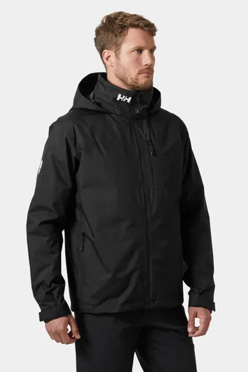  Chaqueta Helly Hansen para hombre impermeable, cortavientos y transpirable. Combina HELLY TECH® Protection, forro polar Polartec® y aislamiento sintético para ofrecer protección y comodidad tanto en actividades náuticas como en el día a día. 