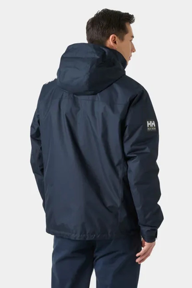  Chaqueta Helly Hansen para hombre impermeable, cortavientos y transpirable. Combina HELLY TECH® Protection, forro polar Polartec® y aislamiento sintético para ofrecer protección y comodidad tanto en actividades náuticas como en el día a día.  2