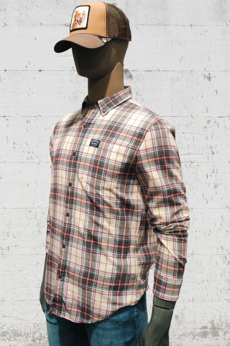 Camisa cuadros Superdry  2