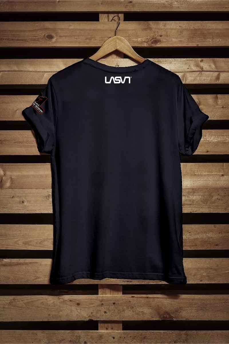 CAMISETA DE HOMBRE PRACTICE NEGRA LA SAL  2
