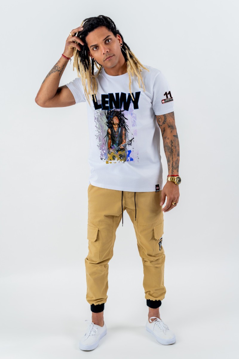  CAMISETA DE HOMBRE LENNY BLANCA LA SAL 