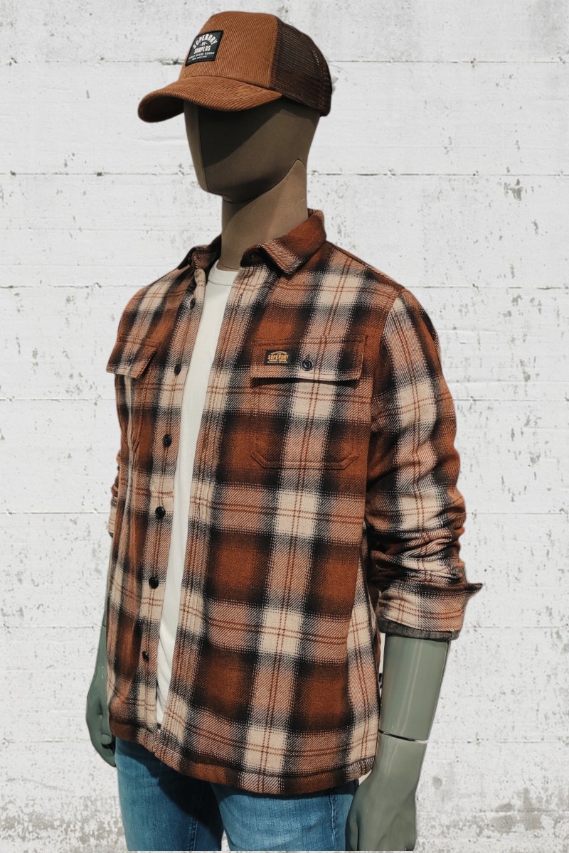  Sobrecamisa cuadros Superdry 