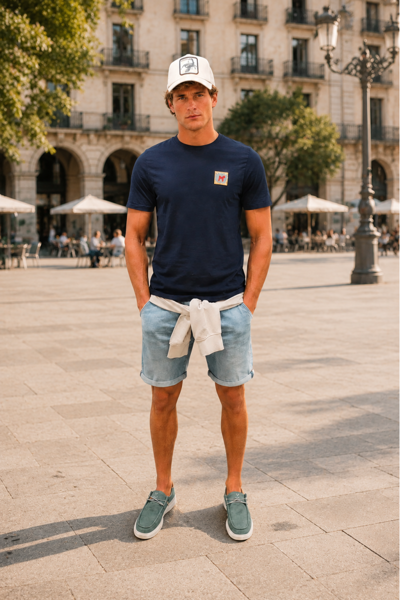 Look veraniego para hombre con pantalón corto | Ropa hombre Asturias