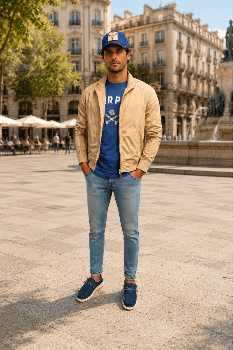 Look casual para hombre con cazadora ligera | Ropa hombre Asturias