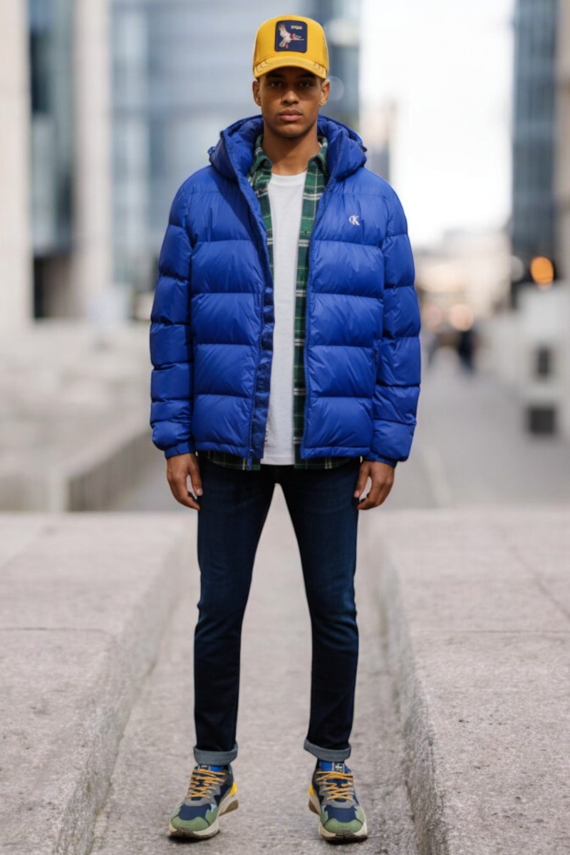 Look casual urbano hombre con plumífero | Uncode