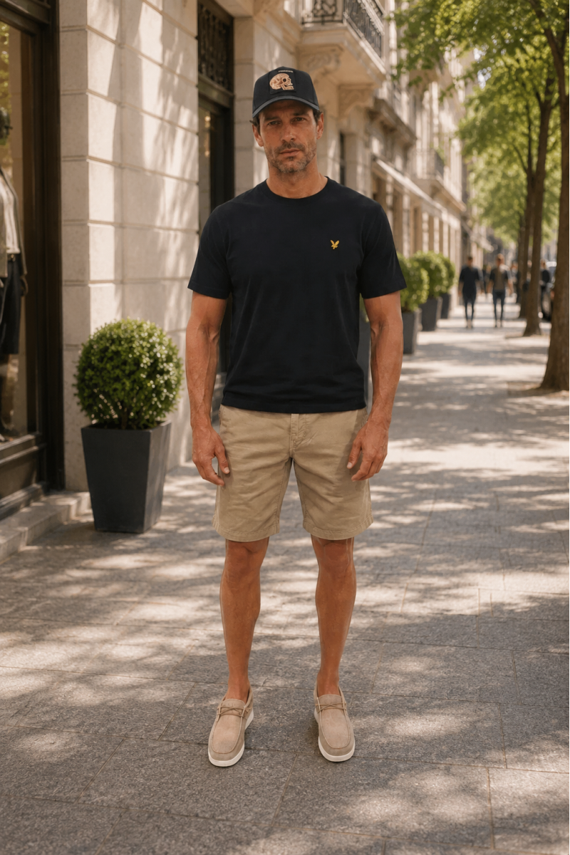 Look con camiseta Lyle & Scott para hombre | Uncode